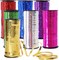 7 Pack Curling Ribbon, Crimped Curling Ribbon Metallic Balloon Ribbon Gift Wrap Ribbon Balloon String Shiny Wrapping Ribbon for Crafts, Christmas, Birthday, Wedding, Party Decoration (Glittered)